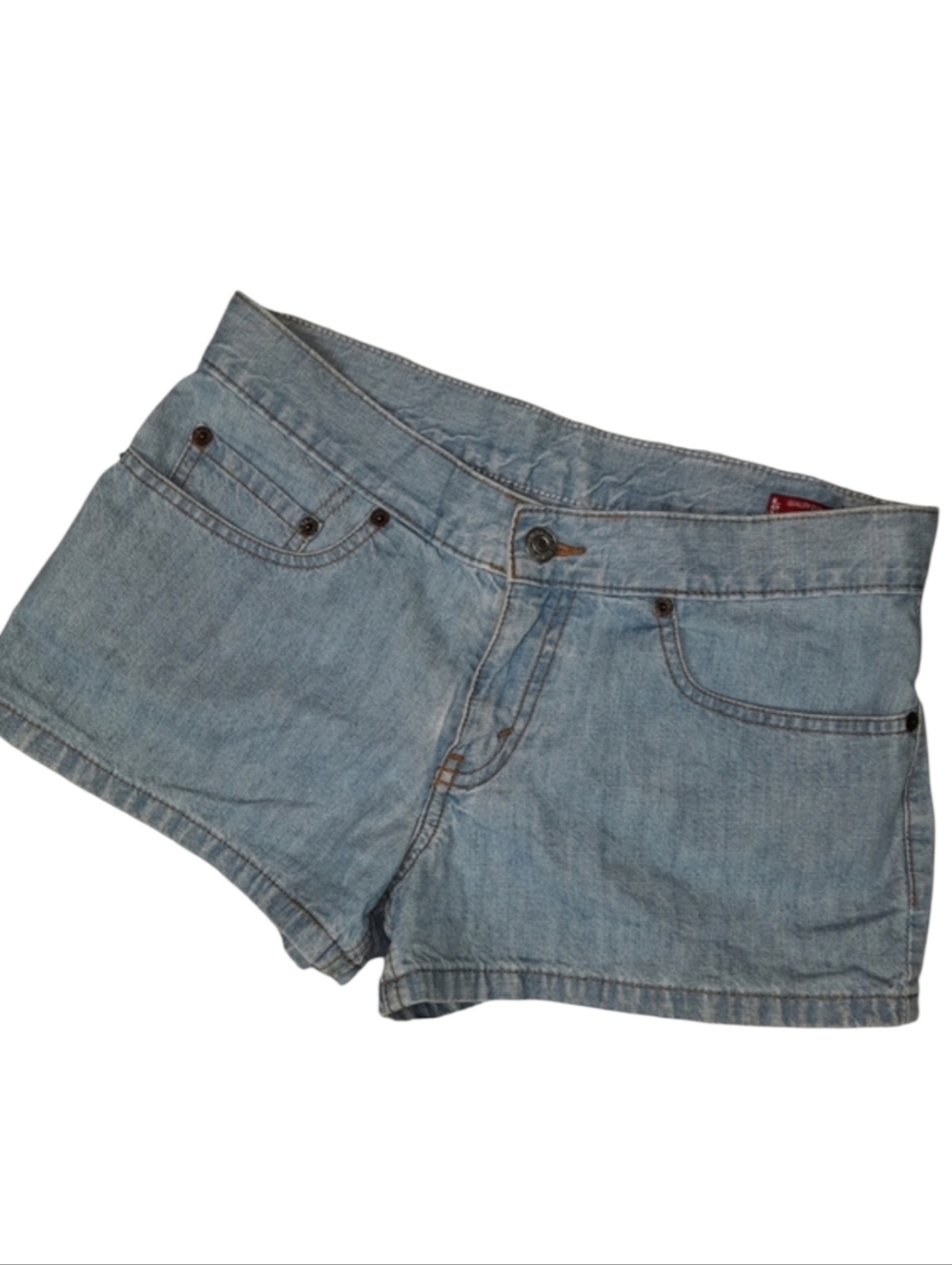 Levi's VTG Y2K Superlow Bareback Blue Jean Shorts SZ 3